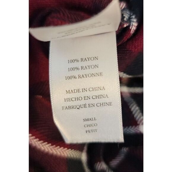 Rails Women's Red Plaid Shirt Size Small t75 - Picture 7 of 7